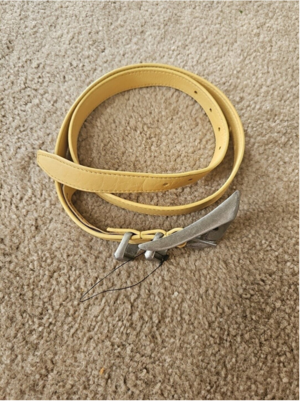Free People Women's Billie Leather Belt in Honey Size Small/Medium NEW - Picture 5 of 8